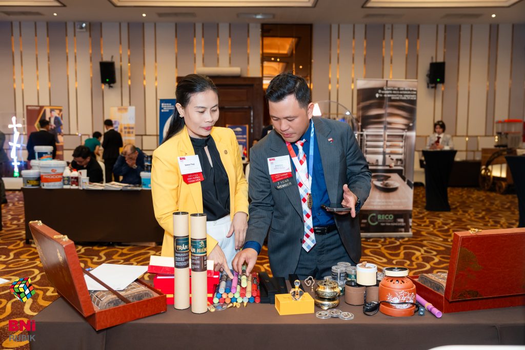 Gian hàng Thủy Trầm tại sự kiện BNI